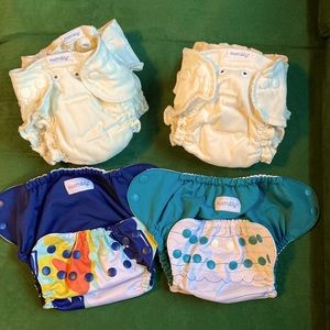 Esembly size one reusable diapers
